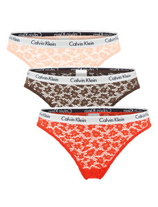 CALVIN KLEIN - nohavičky 3PACK carousel moon color - special limited edition