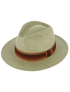 Fiebig - Headwear since 1903 Letné khaki fedora klobúk od Fiebig - Traveller Fedora Tropez
