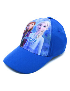 EUROSWAN Detská šiltovka "Frozen - Anna a Elsa" - tmavo modrá