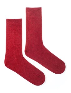 Fusakle Ponožky Klasik melír červený