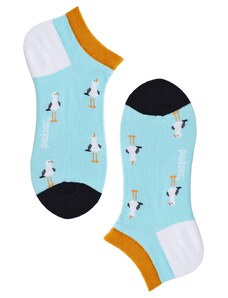Benyson Vtáčik vtipné nízke ponožky unisex 5602