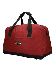 Made in China Středně velká sportovní taška bordově červená