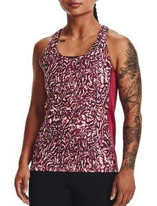 Tielko Under Armour UA Fly By Printed Tank-PNK 1367605-664