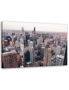 Gario Obraz na plátne Chicago mrakodrapy Rozmery: 60 x 40 cm