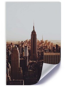 Gario Plagát Empire state building NYC Farba rámu: Bez rámu, Rozmery: 30 x 45 cm