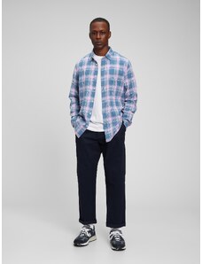 GAP Checkered Shirt Linen & Cotton - Men