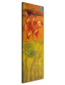 Gario Obraz na plátne Oranžová ľalia Rozmery: 30 x 90 cm