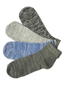 Pesail Šport nízke žíhané ponožky lacno 3 páry GM428