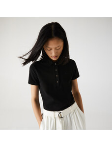 Lacoste Women's Slim fit Stretch Cotton Piqué Polo Shirt