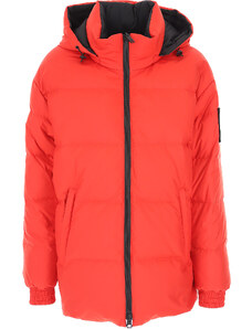 Moose Knuckles Péřová bunda pro ženy, Puffer lyžařská bunda Ve výprodeji v Outletu, Červená, Polyester, 2024, 44 M