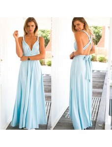ARIUM Letné romantické šaty s ľubovoľne nastaviteľným zvrškom - 15 farieb