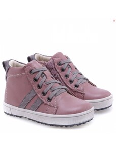 Detské kožené topánočky Emel E2636-14 ružová