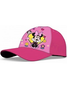 EUROSWAN Dievčenská šiltovka Minnie Mouse a srdiečka - Disney
