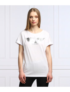 Dámske tričko s krátkym rukávom - 164340 2R255 000110 - biela - Emporio Armani