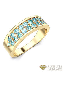 Diamantový zlatý prsteň 22171D/ZB