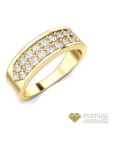 Briliantový zlatý prsteň 22171B/ZX