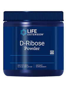 Life Extension D-Ribose Powder 150 g, prášok, EXP. 10/2023