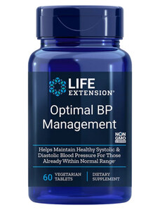 Life Extension Optimal BP Management 60 ks, tablety