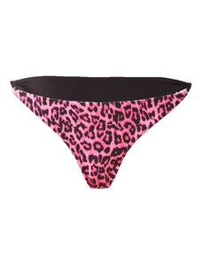 VIERVIER Bikinové nohavičky 'Joyce' ružová / čierna