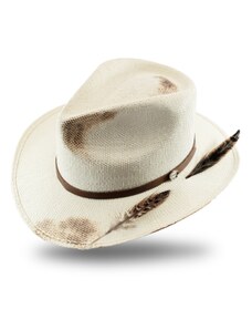 KASTORI Letný klobúk fedora - Draco - vintage - limitovaná kolekcia