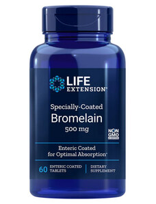 Life Extension Specially-Coated Bromelain 60 ks, tablety