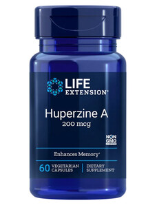 Life Extension Huperzine A 60 ks, vegetariánska kapsula, 200 mcg