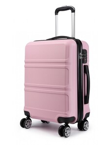KONO Cestovný kufor - Ariel, na kolieskach cestovný, stredný, ružový