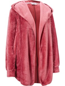 bonprix Mäkká flísová bunda, farba ružová