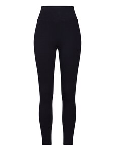 URBAN CLASSICS Ladies High Waist Shiny Rib Pedal Pusher Leggings