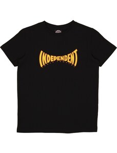 independent Detské tričko youth spanning tee black
