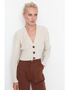 Trendyol Collection Stone Crop pletený sveter