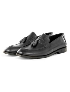 Ducavelli Klasické pánske topánky z pravej kože Quaste, klasické topánky mokasíny, mokasínové topánky