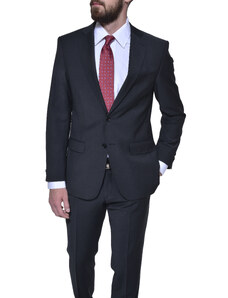 Alain Delon Čierny Slim Fit business oblek