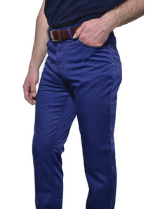 Alain Delon Modré voľnočasové nohavice