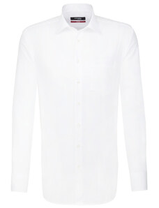 Pánska biela nežehlivá košeľa Regular fit Seidensticker predĺžený rukáv 70 cm