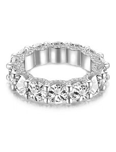 Royal Fashion strieborný rhodiovaný prsteň Pre princeznú HA-GR50-SILVER