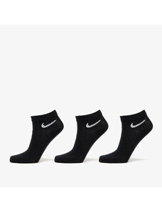 Pánske ponožky Nike Everyday Lightweight Ankle Socks 3-Pack Black