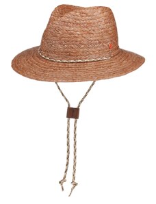 Slamený crushable (nekrčivý) letný klobúk Fedora - Mayser Gedeon Plus