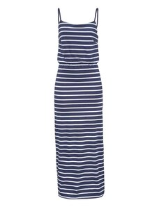 Džersejové pruhované maxi šaty Aniston, modro-biele