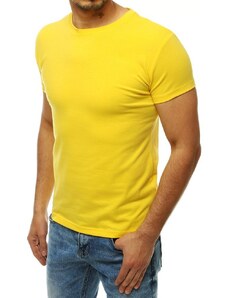 Dstreet Pánske žlté tričko RX4194