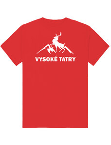 paradoo Pánske tričko "Jeleň - Vysoké Tatry"