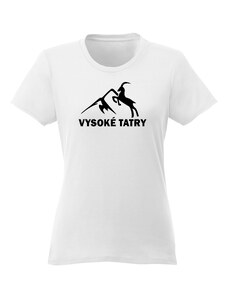 paradoo Dámske tričko "Kamzík - Vysoké Tatry"