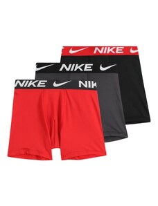Nike Sportswear Nohavičky tmavosivá / červená / čierna / biela