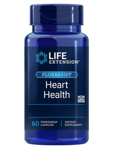 Life Extension FLORASSIST Heart Health 60 ks, vegetariánska kapsula, 2.5 Billion CFU