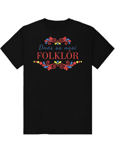 paradoo Pánske tričko "Dnes sa nosí folklór"