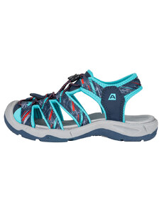 Children's summer sandals ALPINE PRO GASTER scuba blue