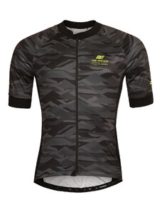 Men's cycling jersey ALPINE PRO BERESS dk. True Gray variant PA