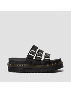 Dr.Martens Blaire Slide Leather Sandals Black Hydro DM25456001