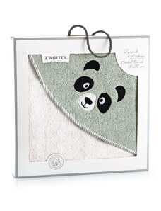 Zwoltex Unisex's Towel With Hood Panda
