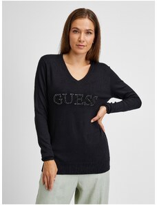 Black Ladies Light Sweater Guess Anne - Women